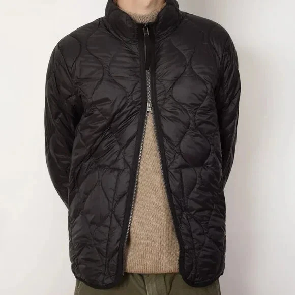 Nike ACG Men's Black Military High Neck Down Full Zip Puffer Jacket Size M