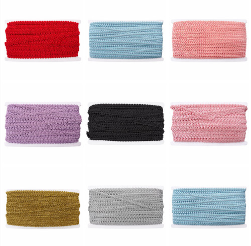 1/2” French Braid Gimp Trim – 15 Yards - Decorative Upholstery & Sewing Trim