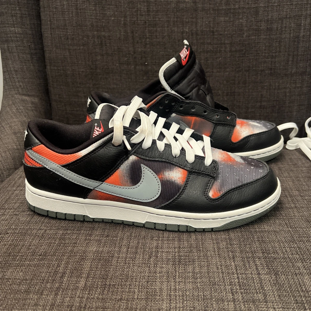 Nike Dunk Low Graffiti Pack - Black Red for Sale | Authenticity