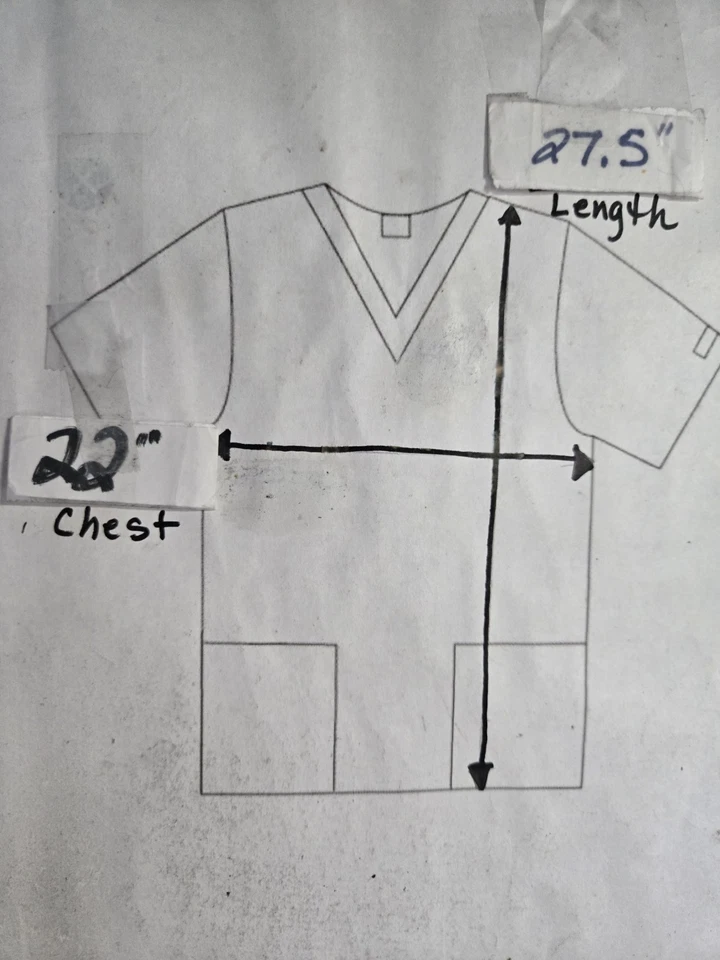 Dickies Scrub Jacket size S-Black/Pastel Floral Snap-up-Chest 22"/L 27.5" - Image 4 of 4