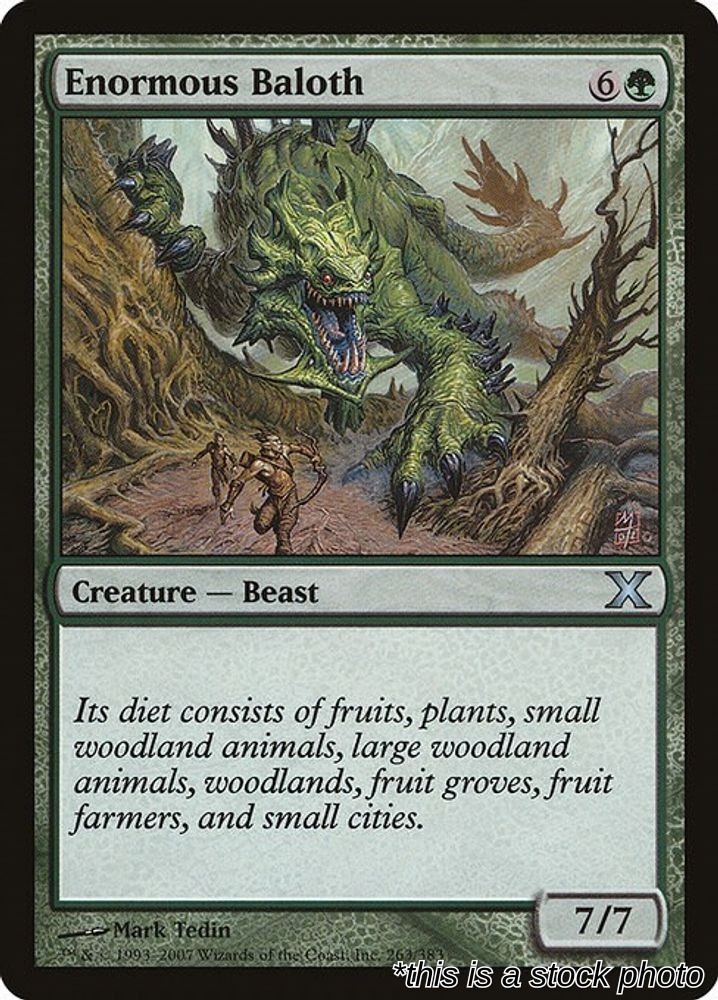 Enormous Baloth 10th Edition #263