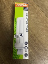 Osram Dulux D/E 13W 900 Luminax ECG 4 Pin Cool White gG24-1