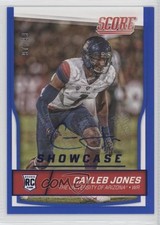 2016 Score Rookies Showcase Signatures 97/99 Cayleb Jones #434 Auto 0b2