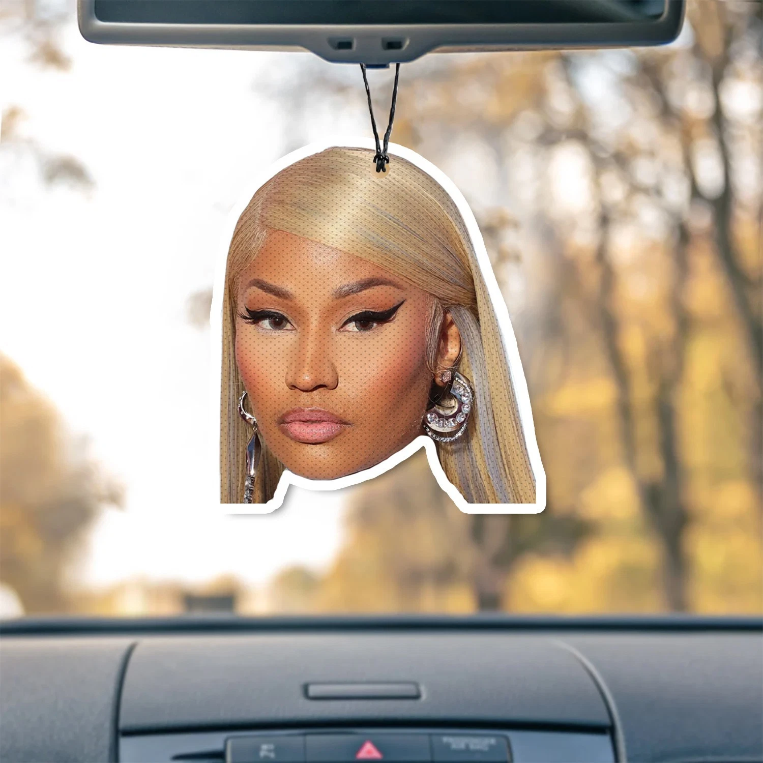 Nicki Minaj Unscented Hanging Car Air Freshener Freshie