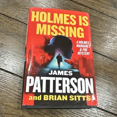 James Patterson Holmes Hardcover Mystery Novel with Dust Jacket