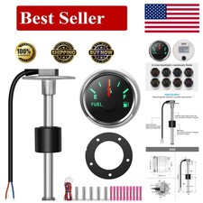 Precision Fuel Sending Unit With Adjustable Gauge - Marine Automotive Use 12