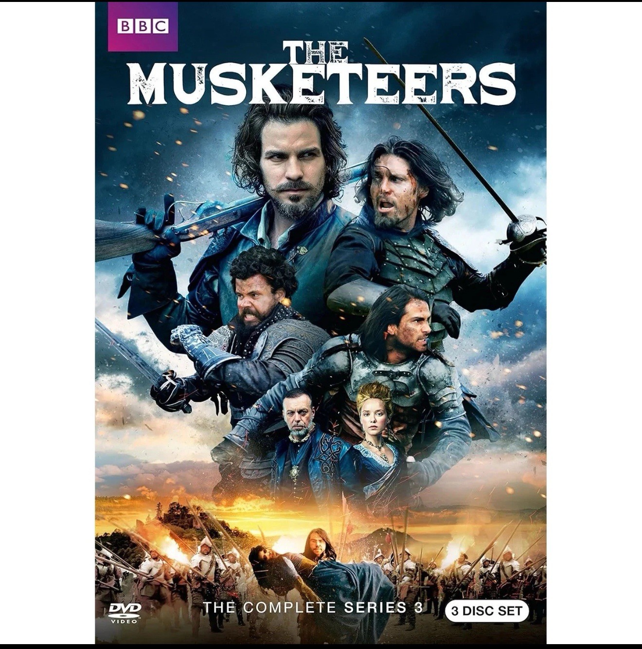 The Musketeers - The Complete Series 3 [DVD] BBC US Import Region 1 NTSC