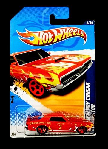 Hot Wheels HW Main Street '69 Mercury Cougar Eliminator Redline - Picture 6 of 6
