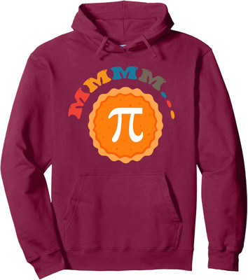 Symbole Pi Mmm Pie Math Geek Nerd Pi Day Unisex Hooded Sweatshirt
