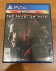 Metal Gear Solid V: The Phantom Pain (Sony PlayStation 4, 2015) Day One Edition