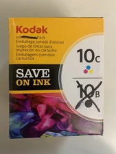 Kodak Inkjet Printer Ink 10C Multi-Color Only “NO BLACK INK” Please Read