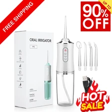 Portable Oral Irrigator Dental Water Flosser Jet Teeth Cleaning Tool Gift Fresh