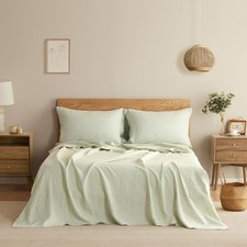 Dapu Pure Linen Sheets Set 100 French Linen From Normandy Breathable And