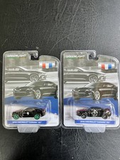 Green Machine GreenLight 2016 Chevrolet Camaro SS chase and regular Black cars