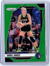 2024 Panini Prizm WNBA #123 Dorka Juhasz Green Prizms