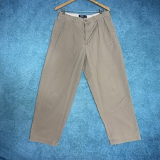 Polo Ralph Lauren Pants Men 36x29 Beige Chino Andrew Pant Preppy Classiccore