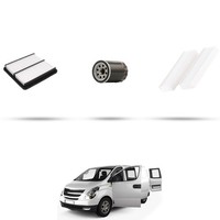 Hoffcar Wartungsset - 3 Filter FüR Hyundai H1 Starex 2.5 CRD (Tq) 129KW Ab 20