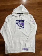 Adam Fox 23 HFC New York Rangers Fanatics Authentic Pro Hoodie Player Used L