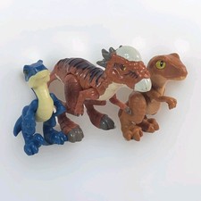 3 Mattel Fisher Price Imaginext Jurassic Worl...