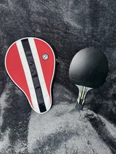 Stiga 68-016 Carbon Fiber Ping Pong Paddle - Used, But Overall In Good Condition