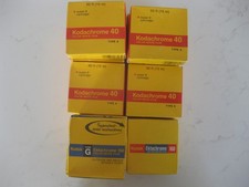 15 Rolls Kodak Kodachrome 40 Ektachrome 160 Super-8 Color Movie Film