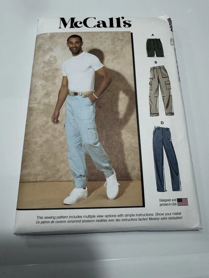 McCall's M8264 Men's Shorts and Pants Sewing Patterns - Size 44-52 - Image 2 of 4