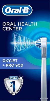 Oral-B Mundpflege-Station: Oral-B PRO 900 elektrischer Bürstengriff + Oxyjet Spr