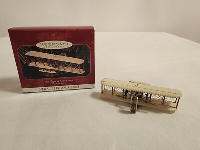 The Flight at Kitty Hawk Hallmark Ornament 1997, 1st in Sky's the Limit Series
