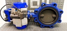 DN150 Crane Butterfly Valve With Revo Pneumatic Controller WORKING PULL [Z5F#1]