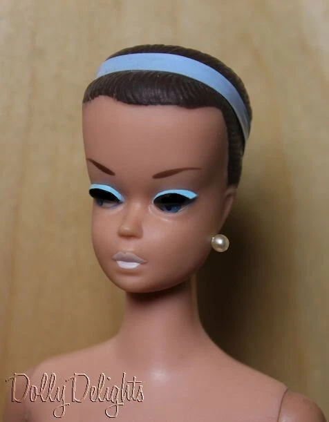Reproduction Fashion Queen Blue Vinyl Headband Made For Vintage Barbie