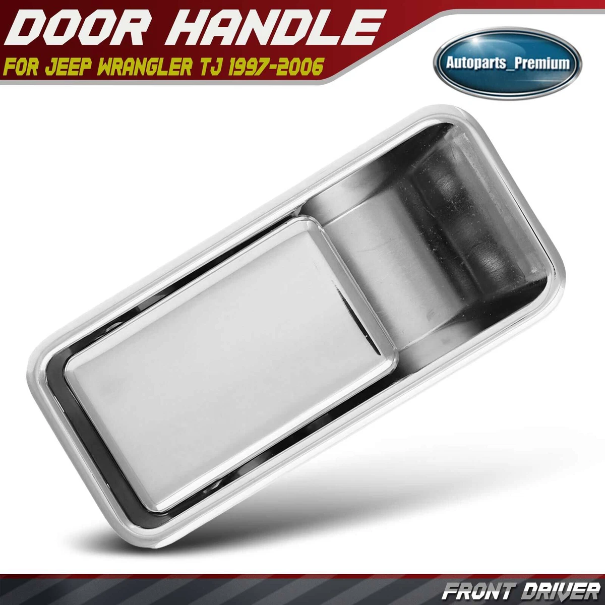 Inserciones Manetas Puertas, Blanco, 4 Puertas, Jeep Wrangler JK