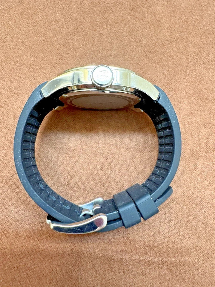 Reloj pulsera Haurex para hombre 3A501UBN Magister esfera plateada acero inoxidable día y fecha Foto 4 de 4