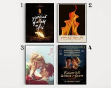 Portrait of a Lady on Fire (2019) Movie Poster Unframe Theater Print