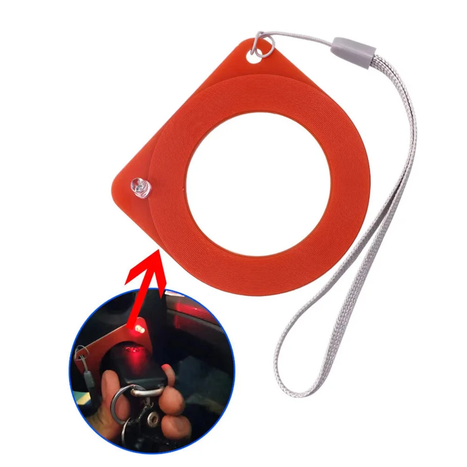 Car Portable Test Coil Tool Fast Checking Chip Red Immobiliser System Inspection - Изображение 3 из 4