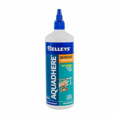 Selleys 500ml PVA Wood Glue Aquadhere Quick Set Adhesive
