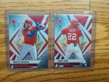 Lot (5) 2021 Chronicles Phoenix Holo Juan Soto Jo Adell RC Bryce Harper Silver