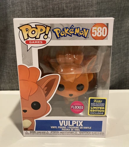Pop! Games Pokémon 580 Vulpix Flocked 2020 summer convention