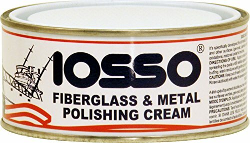 Iosso Fiberglass & Metal Polish, Pasta Lucidante per vetroresina e metalli,