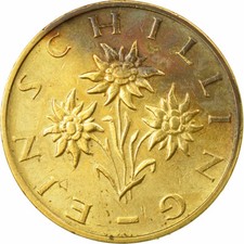 [#584614] Coin, Austria, Schilling, 1991, VF(20-25), Aluminum-Bronze, KM:2886