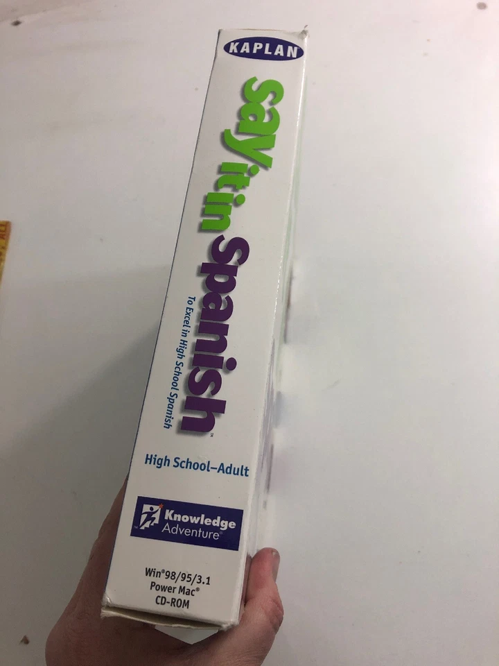 Say It In Spanish : Kaplan (1998, CD-ROM Computer Software) - Image 2 of 4