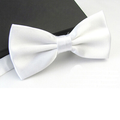 Elegante einfarbige Herrenfliege ideal für Hochzeiten & Partys Abschlussball Silvester