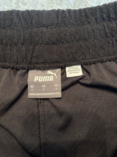 Puma Tracksuit Women’s Medium Black Fleece Hooded Full Zip 2 Piece Sweatsuit - Picture 10 of 17