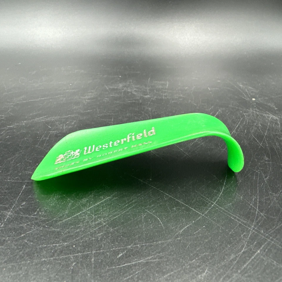 Zapatos Westerfield Vintage Por Robert Hall Zapato Cuerno Publicidad Verde Foto 2 de 4