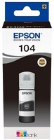 Original Epson 104 Schwarz Tintenflasche 65 Ml C13T00P140 Ecotank Tinte