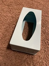 Vintage Scotties Company Tissue Starburst Box Cover Blue Green II