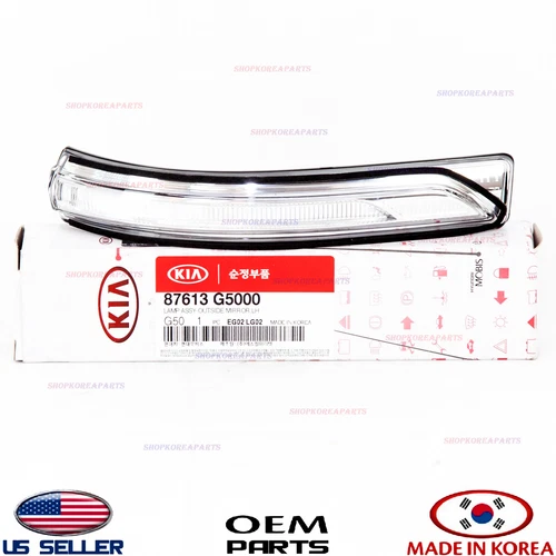 Genuine Outside Mirror Signal Lamp Left Driver Side ⭐OEM⭐ Kia Niro 2017-2022