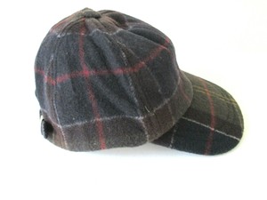 barbour tweed baseball cap