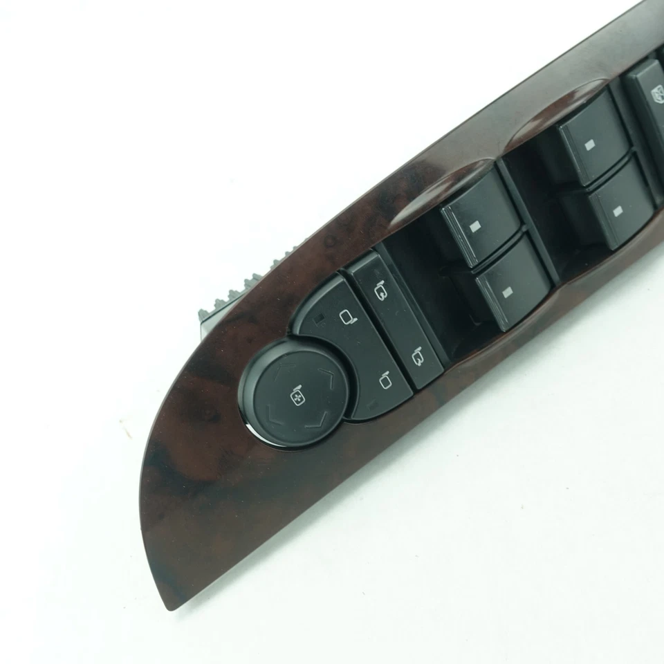 Interruptor de ventana principal delantero izquierdo conductor Cadillac Escalade 2008 2009 2010 2011 Foto 2 de 4