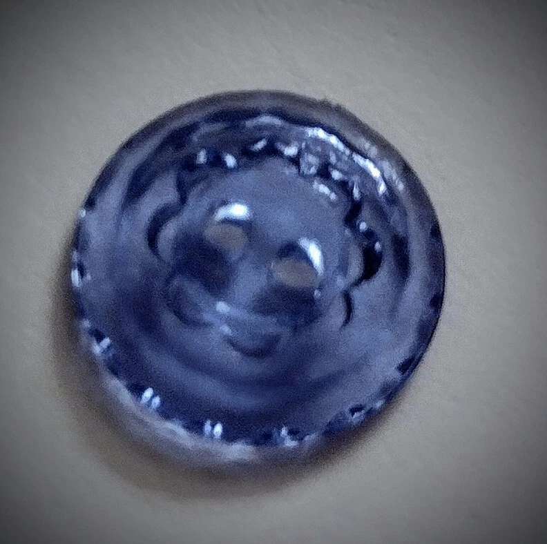 1/2" 2-Hole Royal Blue (Crystal) Craft/Clothing Buttons - Image 4 of 4