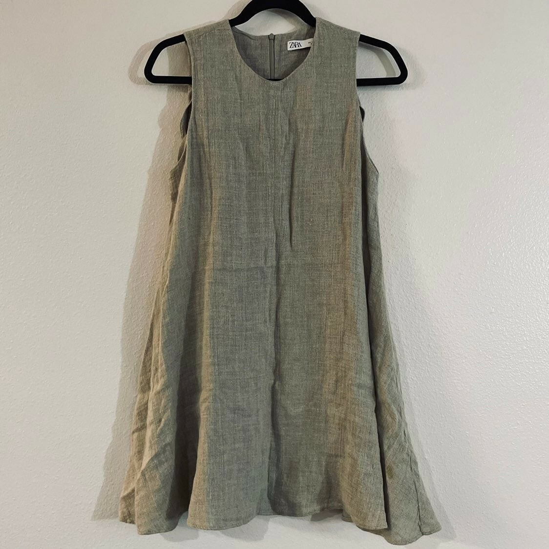 ZARA Linen mini dress - Gem